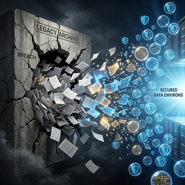 When a single engineer walked out of SSA with 500 million Americans' Social Security records on a thumb drive, centraliz - Slide 2